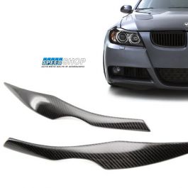 BMW 3 (E90) Carbon priekinių žibintų apdaila